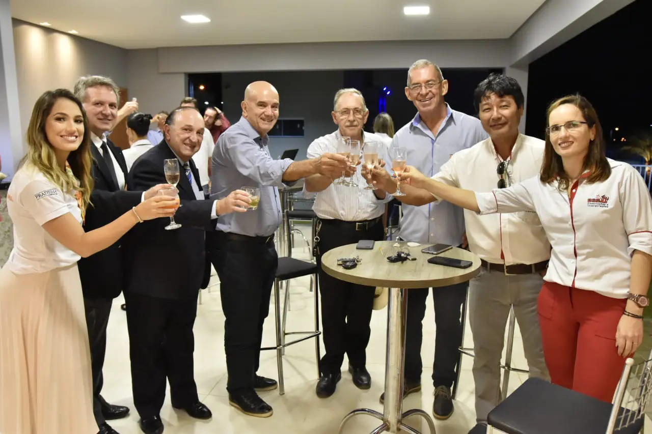 Equipe do Grupo BSB no coquetel de lançamento do Floral Paraíso Residence em Luís Eduardo Magalhães