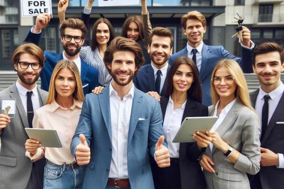 Motivação para equipe de vendas de imóveis em um mês