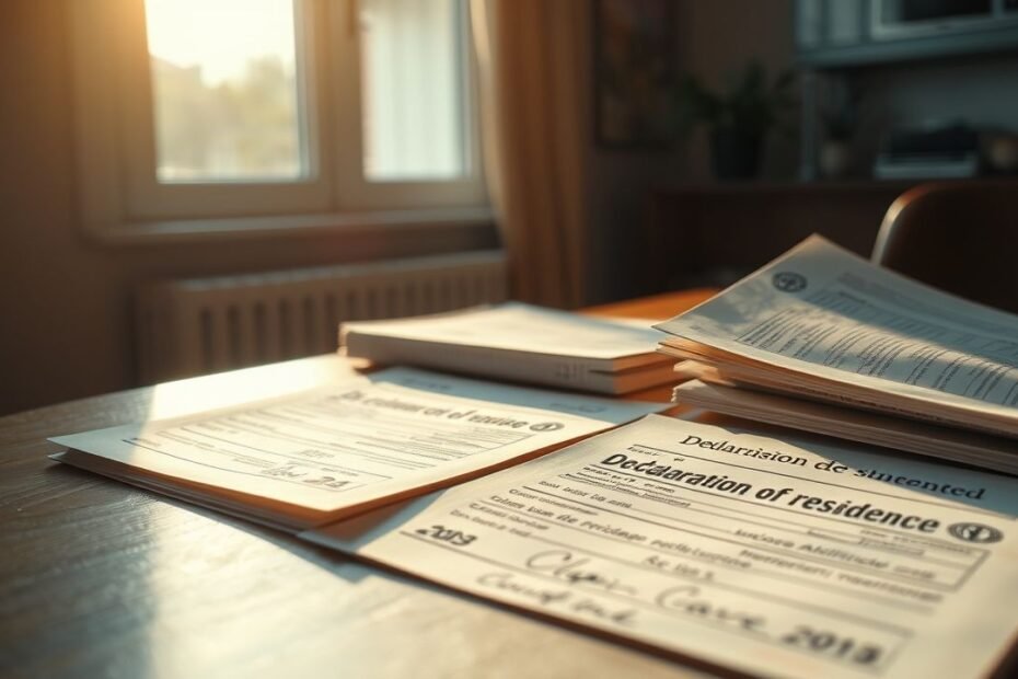 Tudo que Você Precisa Saber Sobre a Declaração de Residência para Inquilinos e Como Elaborá-la Corretamente