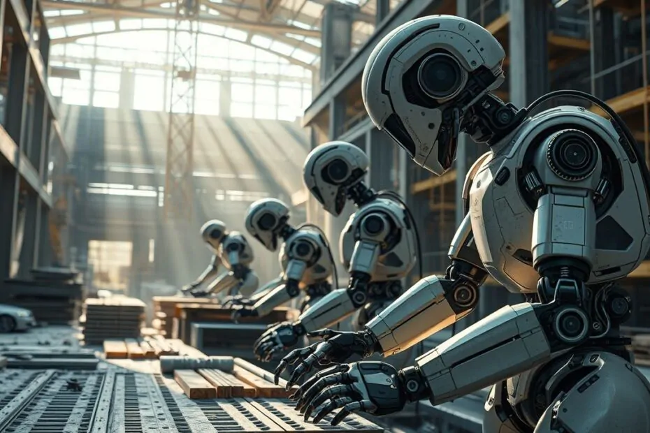 Robôs humanoides nas obras: solução ou apenas um sonho? "Patriani Inova com Robôs Humanoides para Combater Falta de Mão de Obra"