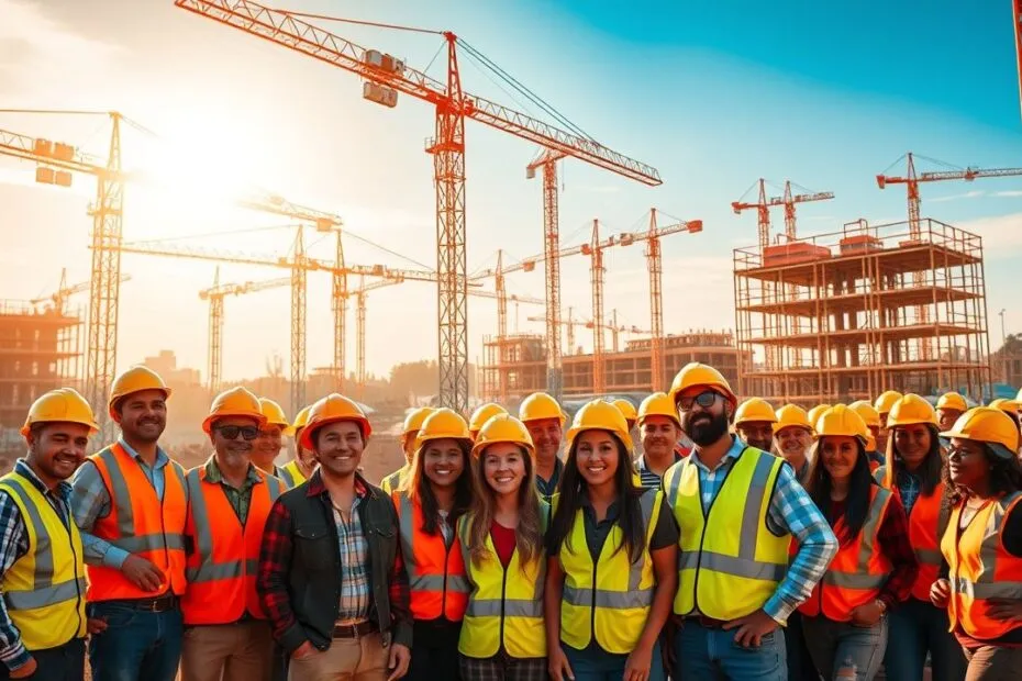 Crise de mão de obra: 5 soluções que vão transformar a construção "Construtoras enfrentam escassez de mão de obra especializada"